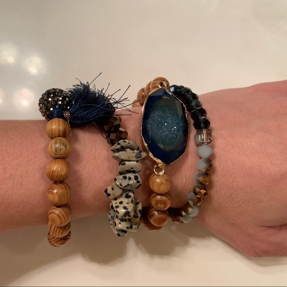 Beautiful 4 bracelet set